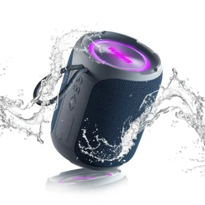 Portable Bluetooth Speaker with Stereo I40W Wireless Speaker PX7 Waterproof with 4 in 1 BT Aux TF Card U Disk Input
