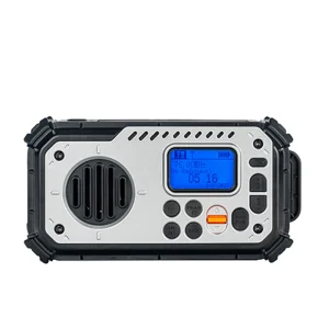 Portable Emergency Solar Crank Radio Flashlight Large Party Speakers With Bluetooth