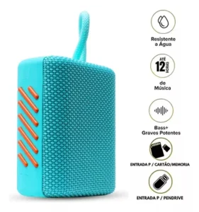 Portable GO3 Wireless Mini Speakers Waterproof Outdoor Bass Sound For 5.3 Sports Party Box Airplay DC Battery