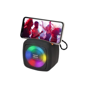 Portable Handle 5W Wireless Mini Speaker with RGB LED Lighting AUX USB FM TF Subwoofer Bass Ready To Ship