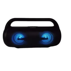Portable High Sound Quality Wireless Outdoor Square Dance Speaker 80W Heavy Bass Colorful LED Light