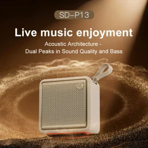 Portable IPX6 Bluetooth Speaker Mini Wireless Stereo Sound Box For Home Travel Outdoor Use