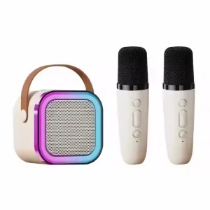 Portable Led Lamp Speaker Hands Free Outdoor Speaker Audio Player Wireless Speaker with Microphone