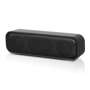 Portable Mini ABS 2.0 Channel 6W USB Audio Player Speaker DC Powered Home Theater Speaker for Indoor and Outdoor Activities