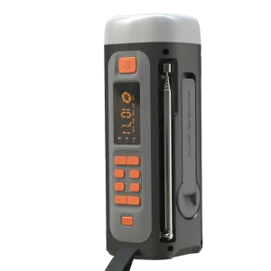 Portable Mini Hand Crank Radio Emergency SOS Flashlight with 4500mAh Power Bank Solar & FM/AM BT Speaker Survive Kit
