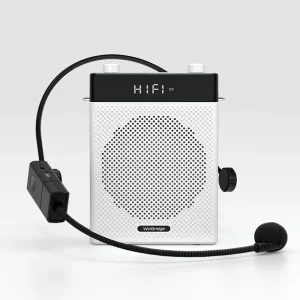 Portable Mini Personal Rechargeable PA Loudspeaker With Wireless Microphone Voice Amplifier For Teacher