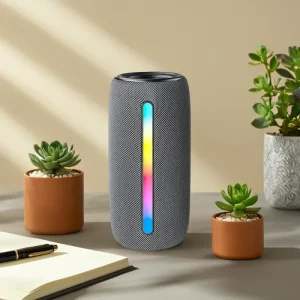 Portable Mini RGB Wireless Bluetooth LED Speaker with RGB Light