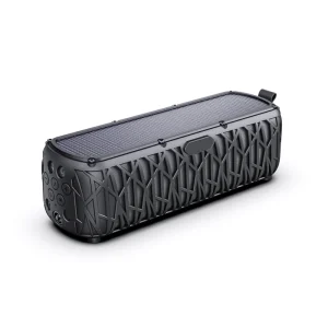 Portable Mini Speaker HD Sound Emergency Solar Powered Wireless Music Player Waterproof Home Party Outdoor Beach Use