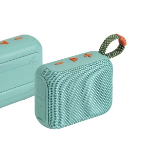Portable Mini Speaker with Holder Stand for Shower, Home, Outdoor, Travel Use