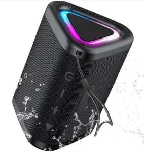 Portable Mini Wireless Bluetooth Speaker Waterproof Lightweight Bass High Volume Outdoor Fabric Battery