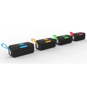 Portable Mini Wireless Bt Speaker Stereo Sound Music Box Fashion Speaker 6W 1200mAh Wireless Speaker Battery Abs