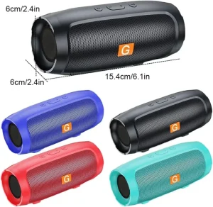Portable Mini Wireless Speakers Outdoor Sports Waterproof Portable Subwoofer Super Bass Wireless BT Speaker