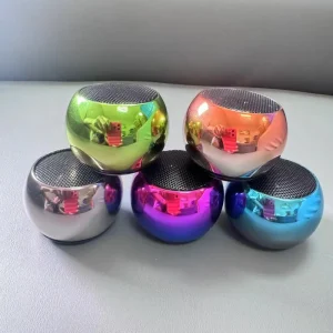 Portable Mini Wireless Speakers Water Resistant Built in Microphone Rechargeable for Phone Parties Outdoor
