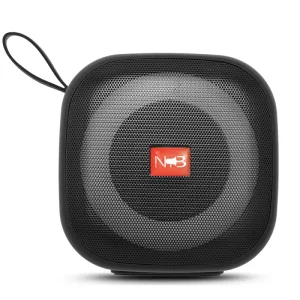 Portable Outdoor Bluetooth Speaker RGB Portable Wireless Small Speaker with Charging Cable