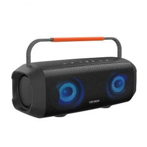 Portable Outdoor IPX7 Waterproof Bluetooth Speaker Colorful RGB Light DJ Party Loudspeaker Stereo Bass Speaker