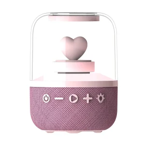 Portable Outdoor Smart Speaker with AI Activation TF Card Mode AU Mode and Seven Color Ambient Light Gifts