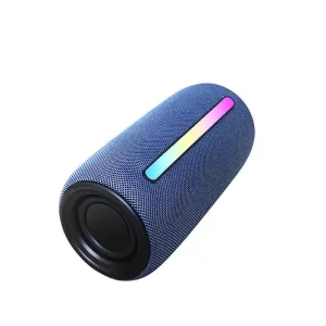 Portable Outdoor Speaker Subwoofer Waterproof IPX5 10W RGB LED Battery Display Screen Memory Card Mobile Phone
