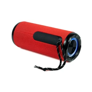 Portable Outdoor Speaker with RGB LED 5-10W Output Battery Plastic Cabinet TF Card USB AUX Support DC 5V Charging