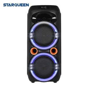Portable Party Wireless Alexa Loud Trolley Dual 6.5 Inch BT Outdoor Speaker