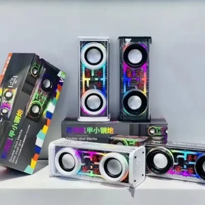Portable Professional DJ Party Outdoor Gaming Waterproof Wireless BT Speaker V8 Bass Sound Box Waterproof Speaker
