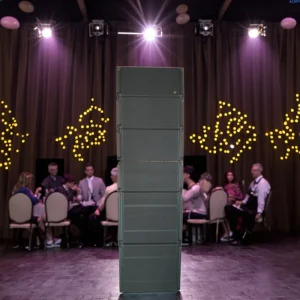 Portable Professional DNB Type V10 Dual 8inch Waterproof Line Array Speaker System 1740W Wedding