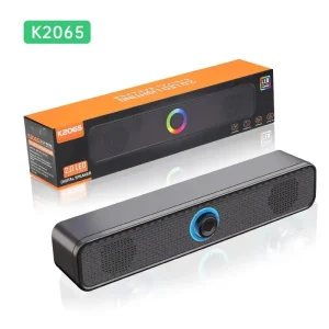 Portable Professional Usb Card Audio Bt Sound Bar Rgb Lighting Subwoofer Two way Audio 5w Speaker
