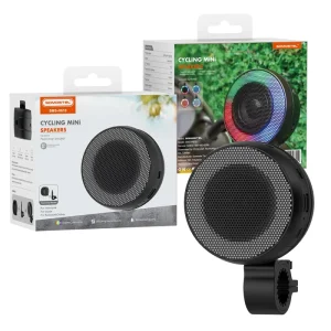 Portable RGB Outdoor Speaker Wireless BT V5.3+EDR Easy Install Mini Speaker for XM IOS SAM Motorcycle Bicycle Parlantes