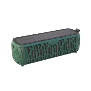 Portable Solar Energy Outdoor Bike Speaker with Power Bank Wireless Solar Charger Speaker with Flashlight