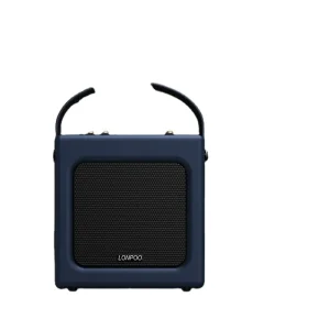 Portable Speaker 40W Stereo Sound Outdoor Computer Compatible for V5.5 IPX6 Waterproof Wooden Body