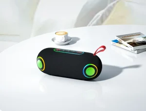 Portable Speaker IPX5 Waterproof USB TF Playback RGB Night Light 3000-5000mAh Battery