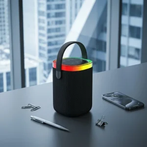 Portable Speaker RGB Lighting IPX5 Waterproof 2000mAh Battery 10-30W Output Power Outdoor Home Theatre Audio Player