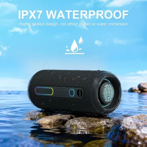 Portable Speaker Waterproof Wireless 5.3 Computer Speakers Stereo Speaker Outdoor Sport Active Mini Portable Speakers