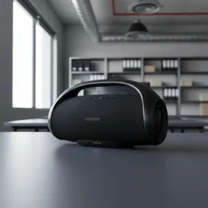 Portable Speaker Wireless Stereo Bass Boombox Rechargeable Audio for Outdoor Party Home