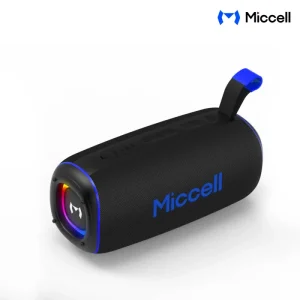 Portable Speakers 20W 2400mAh DJ Wireless Speakers with RGB Colorful Lights for Pool Party Camping