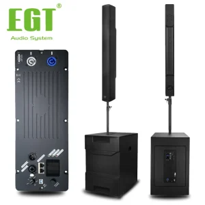 Portable Speakers PA Active Line Array CL8H 15 Inch Bass Professional Audio 300 Watts Amplifier Sound Equipment Stage