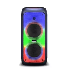 Portable Super Bass Bluetooth Speaker Dual 10 Inch Indoor Outdoor Professional Audio Sound System Party Speaker RGB Light