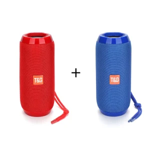 Portable Tg Mini Speakers Outdoor Portable Wireless Bt Speaker Super Bass Mic Fabric Music Speaker