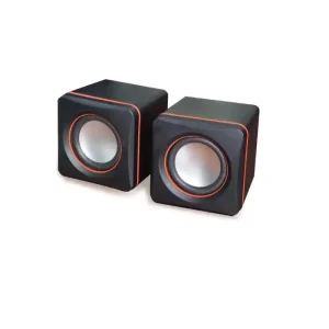 Portable USB Mini Wired 2PCS Desktop Laptop Small Speaker Outdoor Small Audio Gift Speaker 2.0 Mobile Phone Box