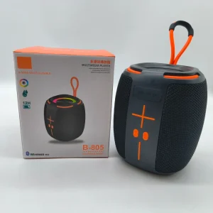 Portable Wireless Active Stereo Speakers RGB Lighting 805 Strong Bass Woofer Supports USB TF FM TWS for Home Computer HiFi