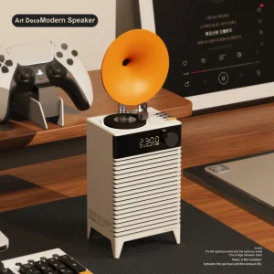 Portable Wireless BT Speaker Perfect Home Decorative Art Decor Excellent Sound Quality Music Player