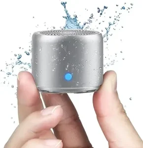 Portable Wireless Bluetooth Speaker with Custom Bass Radiator and High Definition Sound Perfect for Home Beach Camping