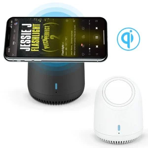 Portable Wireless Charging Speaker with Magnetic Wireless Charger and Mini Bluetooth Speaker