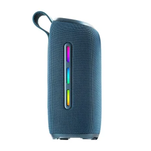 Portable Wireless V5.3 Speaker RGB LED Light IPX6 Waterproof Plastic Deep Bass 3000-5000mAh Battery Party APP