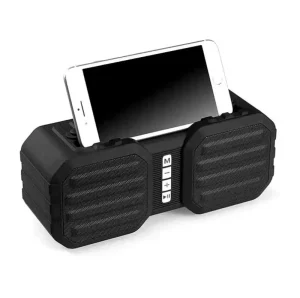 Portable Wireless for Bluetooth Speaker with RGB LED Lighting Pillar Stereo for Bluetooth Subwoofer Battery Powered New Plastic