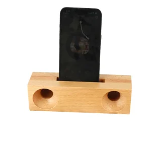 Portable Wood Mobile Speaker Amplifier Mini Wooden Loudspeaker Cell Phone Holder New for Wood Crafts Wooden Boxes Wall Signs