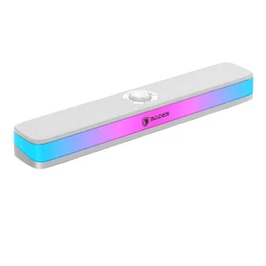 Posevolt Portable Design Rgb Lights Computer Gaming Sound bar Soundbar Speaker Aux Support Wired Connection