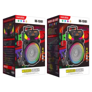 Power Speaker Double 15 Inch Quality Sound Wireless Speaker for Party