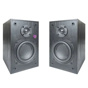 Powered Bluetooth Bookshelf Speakers Wooden Wireless Studio Monitors 4 Inch Near Field Speaker Factory Custom Speakers