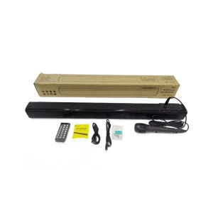 Powerful Speaker Wall Mountable Home Theater Wireless Remote Control Desktop Soundbar Card Slot Subwoofer