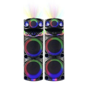 Private Model 4×12 Inch Radio for Speaker Mid Bass Professional Active RGB Wireless Charging for Computer Mobile Phone